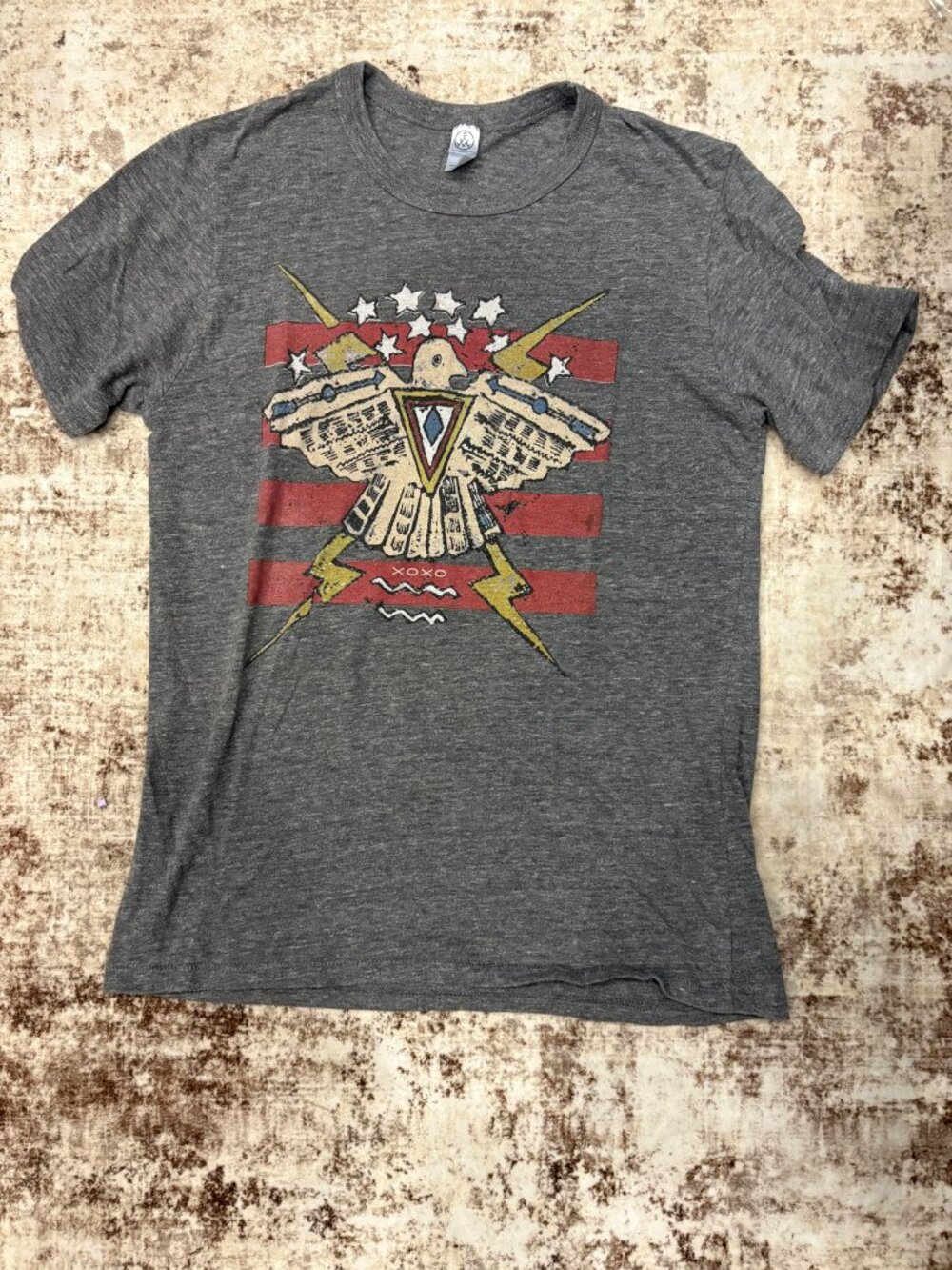 Vintage Style Native Eagle Thunderbird Patriotic Graphic Tee | Alternative